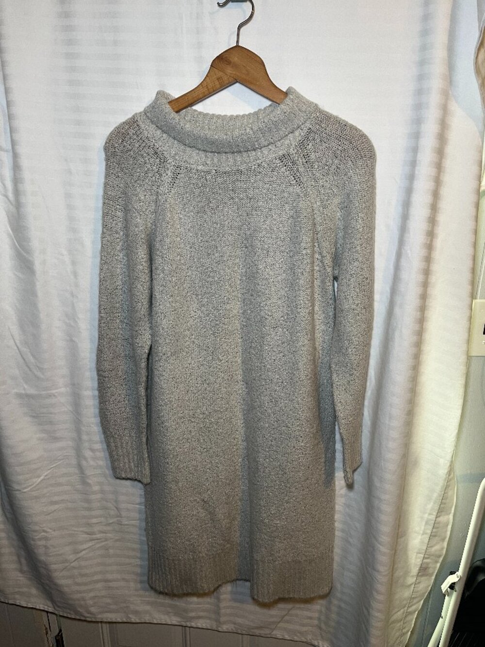 H&M Gray Knit Sweater Dress Medium